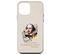 Carcasa para iPhone 12 Mini MI Reino para UN Caballo Shakespeare Cita