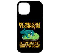 Carcasa para iPhone 12 Mini Mi Técnica de Mini Golf es de Alto Secreto Incluso yo no sé qué