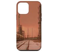 Carcasa para iPhone 12 Mini Midwest Gothic Aesthetic Rural Train Refinery Winter Vibes