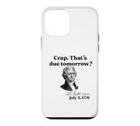 Carcasa para iPhone 12 Mini Mierda. ESO SE Debe MAÑANA? Jefferson 3 de Julio de 1776 Meme Divertido