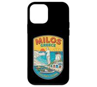 Carcasa para iPhone 12 Mini Milos Grecia Travel Souvenir City Gift