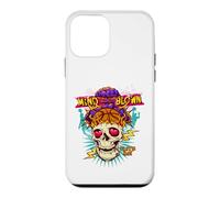 Carcasa para iPhone 12 Mini Mind Blown Baloncesto Gráfico Cráneo Aros Cultura Ballers