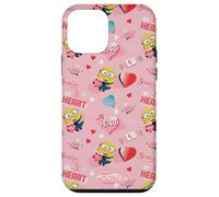 Carcasa para iPhone 12 Mini Minions Big Heart All Over Print