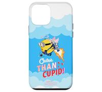 Carcasa para iPhone 12 Mini Minions Cuter Than Cupid