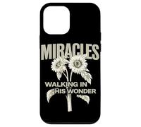 Carcasa para iPhone 12 Mini Miracles Walking In His Wonder Christian Cita Adoración