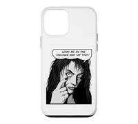 Carcasa para iPhone 12 Mini Mírame En El Delineador De Ojos Y Di Que Pop Art EMO Goth Girl