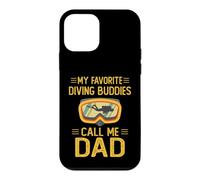 Carcasa para iPhone 12 Mini Mis Amigos de Buceo Favoritos me Llaman papá, Padre buceador