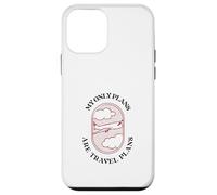 Carcasa para iPhone 12 Mini Mis únicos Planes Son los Planes de Viaje (Declaración Divertida de Vacaciones)