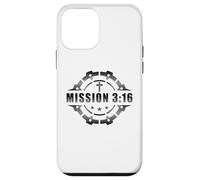 Carcasa para iPhone 12 Mini Mission 3:16 - Christian Faith Church Ministry Soldier