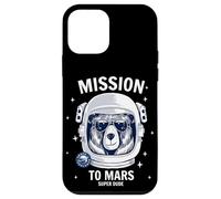Carcasa para iPhone 12 Mini Mission To Mars Cool Space Astronaut Bear Cartoon Graphic
