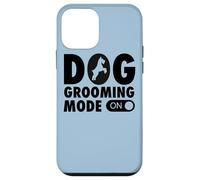 Carcasa para iPhone 12 Mini Modo de Aseo para Perros en el Peluquero Divertido y Lindo