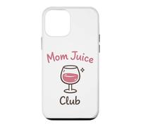 Carcasa para iPhone 12 Mini Mom Juice Club Funny Wine Drinking Mothers Humor Design