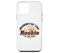 Carcasa para iPhone 12 Mini Mommy Rookie of The Year Basketball Mom of The Birthday Boy