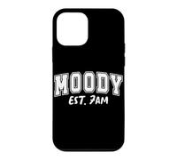 Carcasa para iPhone 12 Mini Moody EST. 7AM: Cita Divertida para Amantes del Café