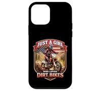 Carcasa para iPhone 12 Mini Moto Freak Funny Motorbike Lover Dirt Bike Rider American MX
