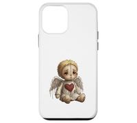 Carcasa para iPhone 12 Mini Muñeca Ángel Roto con Corazón
