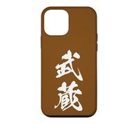 Carcasa para iPhone 12 Mini Musashi 武蔵 Japanese Calligraphy, El espíritu inquebrantable