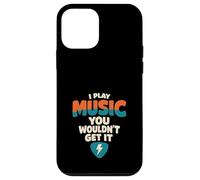 Carcasa para iPhone 12 Mini Músico Humor Guitarrista Identidad Música Estilo de Vida Banda