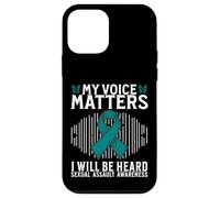Carcasa para iPhone 12 Mini My Voice Matters Support Sexual Assault Awareness Gifts