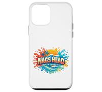 Carcasa para iPhone 12 Mini Nags Head North Carolina Beach Town Sand Dunes Novedad