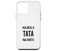 Carcasa para iPhone 12 Mini Najbolji Tata na Svetu Mejor papá del Mundo Serbio
