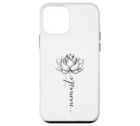 Carcasa para iPhone 12 Mini Namaste Lotus Flores Yoga Yogi Meditation Idea de Regalo