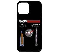 Carcasa para iPhone 12 Mini NASA Artemis Apollo Luna Misión SLS Saturn V