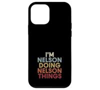 Carcasa para iPhone 12 Mini Nelson Name Nelson Personalized Name First Given