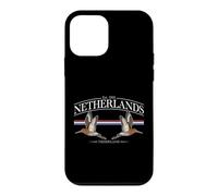 Carcasa para iPhone 12 Mini Netherlands Black-Tailed Godwit Vintage Dutch Souvenir