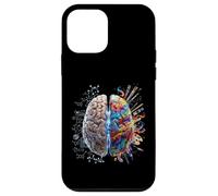 Carcasa para iPhone 12 Mini Neurociencia Cerebro Pensamiento Ciencia Creatividad Mente