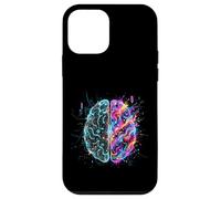 Carcasa para iPhone 12 Mini Neurólogo Neurociencia Cerebro Mente pensante Izquierda y Derecha