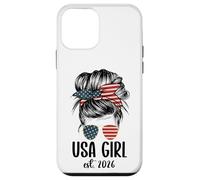 Carcasa para iPhone 12 Mini New American Woman Proud USA Girl 2026 Citizenship