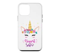 Carcasa para iPhone 12 Mini New Baby Girls Biggest Sister Unicorn