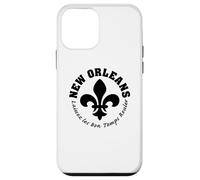Carcasa para iPhone 12 Mini New Orleans Good Times Flor de lis
