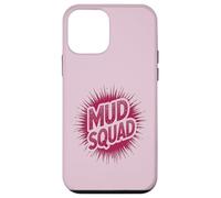 Carcasa para iPhone 12 Mini Niñas MUD Squad Muddy Run Buddies Dirt Don't Hurt Bike Mom