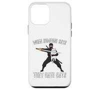 Carcasa para iPhone 12 Mini Ninja con Gato Cuando Alguien Dice Que Odia a los Gatos