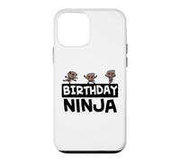 Carcasa para iPhone 12 Mini Ninjas Cumpleaños Negros Cumpleaños Ninja