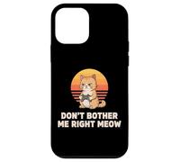 Carcasa para iPhone 12 Mini No me molestes, ¿Verdad? Meow Cat Gamer Retro