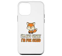 Carcasa para iPhone 12 Mini No Soy Corto, Soy Zorro, Gente Baja, Broma, Persona Corta,