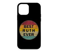 Carcasa para iPhone 12 Mini Nombre Personalizado Ruth I Love Ruth Retro Vintage Style