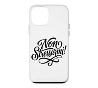 Carcasa para iPhone 12 Mini Non Stressarmi Italiano No me estreses