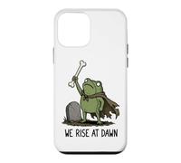 Carcasa para iPhone 12 Mini Nos levantamos al Amanecer Temporada Espeluznante Rana Meme Zombie Halloween