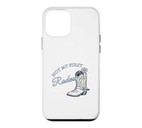 Carcasa para iPhone 12 Mini Not My First Rodeo | Bota Vaquera Retro Occidental Daisy