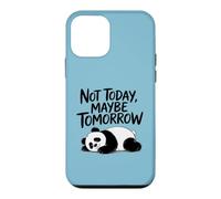 Carcasa para iPhone 12 Mini Not Today, Maybe Tomorrow. Sarcastic Graphic Saying