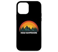 Carcasa para iPhone 12 Mini Nuevo Hampshire Vintage Sunset 80s Retro Summer State USA