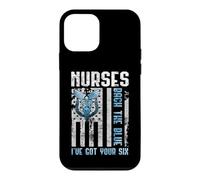 Carcasa para iPhone 12 Mini Nurses Back The Blue I've Got Your Six - Nurse Show Support