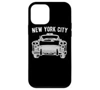 Carcasa para iPhone 12 Mini NYC Checker Taxi Cab For New York Lovers