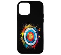 Carcasa para iPhone 12 Mini Objetivo Tiro con Arco - Diseño Colorido Flechas Artístico