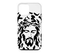 Carcasa para iPhone 12 Mini Oculto Jesús Rostro Ilusión óptica Cristiano