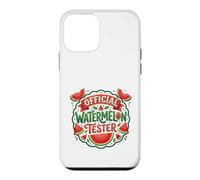 Carcasa para iPhone 12 Mini Official Watermelon Tester Funny Watermelon Lover Summer